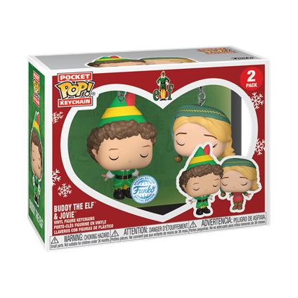 Funko Pop! Keychain (2-Pack) Buddy The Elf And Jovie - Elf 73921