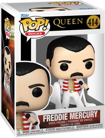 FUNKO POP Rocks Queen Freddie Mercury w/Cape