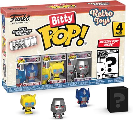 FUNKO BITTY POP 4 Pack Transformers