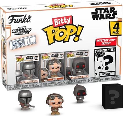 Bitty POP: Mandalorian- Mandalorian 4PK?