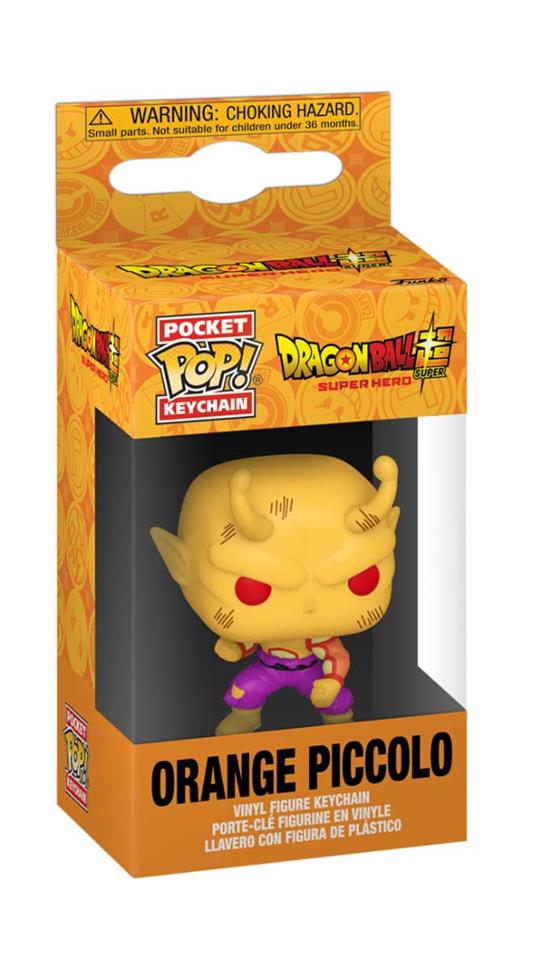 Dragon Ball Super: Super Hero POP! Vinyl Keychains 4 cm Orange Piccolo
