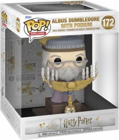 POP Deluxe: Harry Potter POA- Dumbledore with Podium