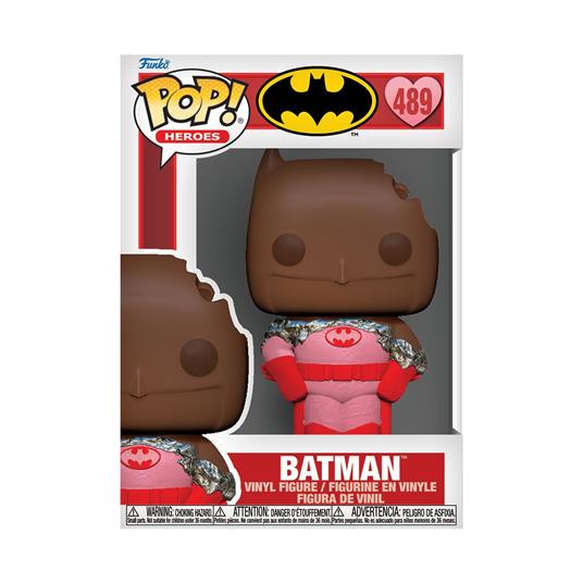 Dc Comics: Funko Pop! - Batman (Valentines Chocolate Style) (Vinyl Figure 489)