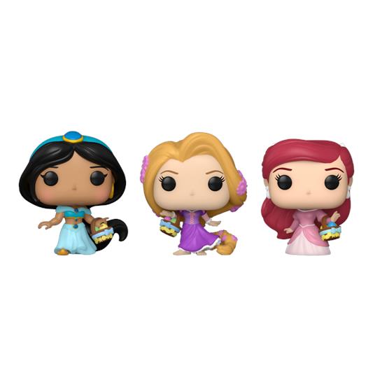 Funko Jasmine, Rapunzel, Ariel Easter Carrot