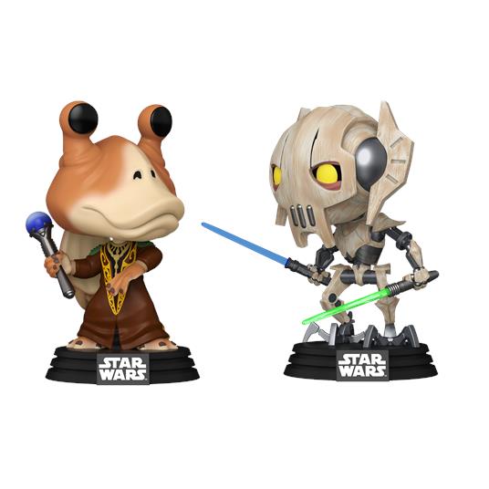 Funko 76862 Jar Jar Binks Vs. General Grievous - Star Wars: The Clone Wars
