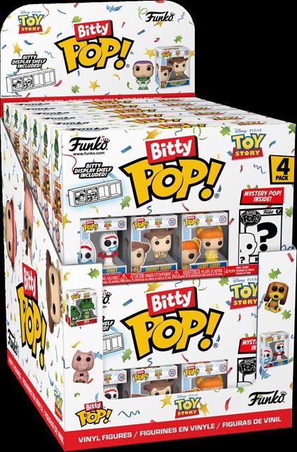 FUNKO BITTY POP 4 Pack Display da 12pz Toy Story