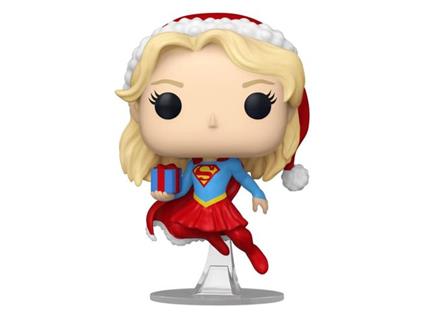 Dc Comics Pop! Heroes Vinile Holiday '24- Supergirl 9 Cm Funko