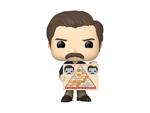 Parks E Recreation 15th Anniversary Pop! Tv Vinile Figura Ron 9 Cm Funko