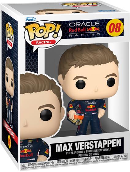 FUNKO POP Formula 1 Max Verstappen w/Helm