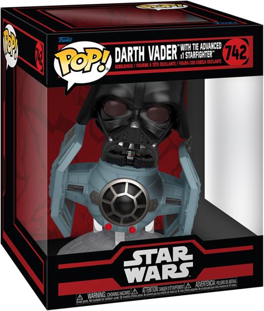 FUNKO POPS Rides Star Wars Darkside Darth Vader w/ TIE 742