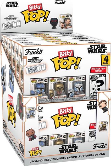 FUNKO BITTY POP 4 Pack Display da 12pz The Mandalorian