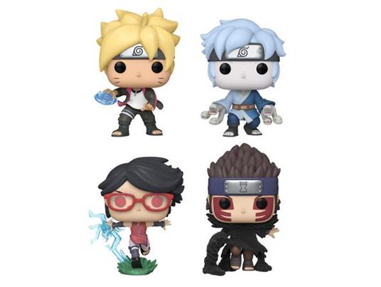 Pop Pack 4 Figures Boruto Esclusiva Funko