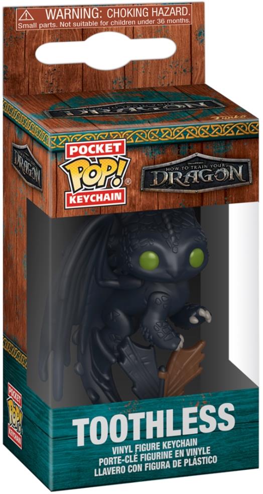How to Train Your Dragon LAM POP! Vinyl Keychains 4 cm Toothless Display (12)