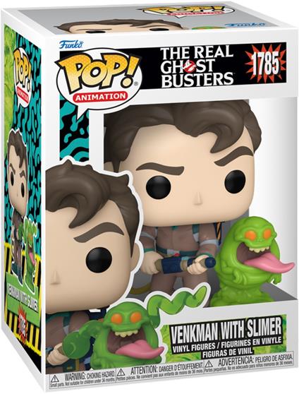 The Real Ghostbusters POP! & Buddy Vinyl Figure Venkman w/Slimer 9 cm