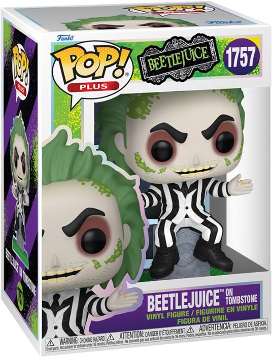 FUNKO POP Beetlejuice w/Tombstone