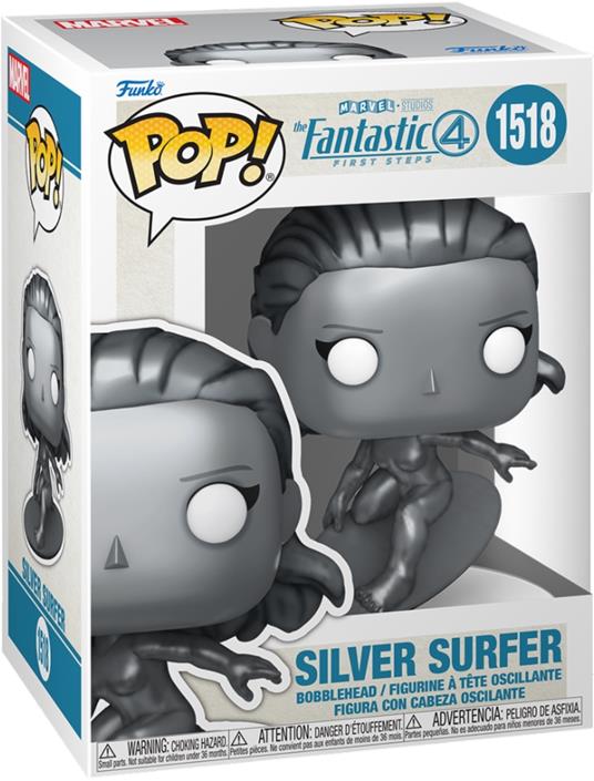 The Fantastic Four: First Steps POP! Marvel Vinyl Figure Silver Surfer 9 cm