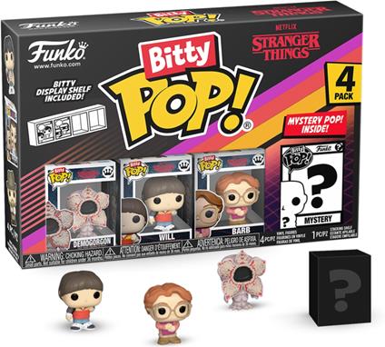 FUNKO BITTY POP 4 Pack Stranger Things Demogorgon