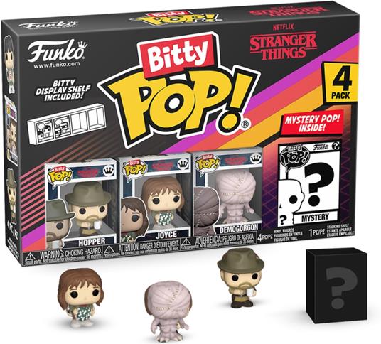 FUNKO BITTY POP 4 Pack Stranger Things Hopper