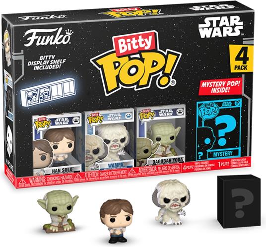 FUNKO BITTY POP 4 Pack Star Wars S2 Han Solo