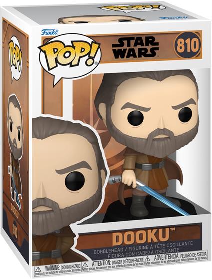 Star Wars POP! Vinyl Bobblehead Figure Dooku 9 cm