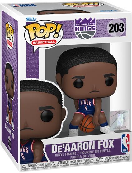 FUNKO POP NBA Sacramento Kings De'Aaron Fox CE 24