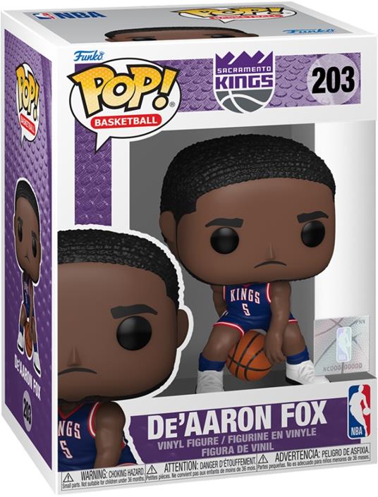 FUNKO POP NBA Sacramento Kings De'Aaron Fox CE 24