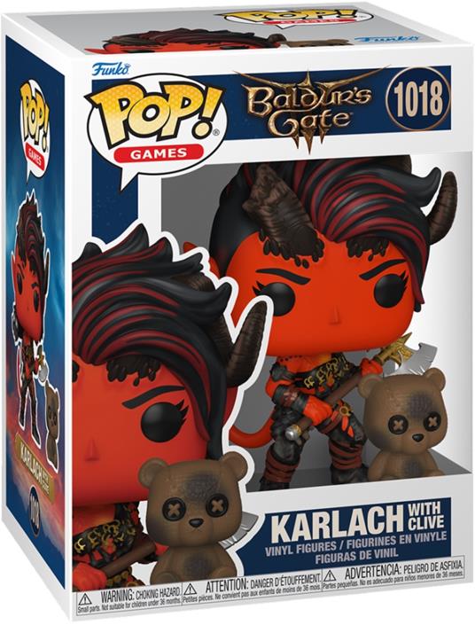 FUNKO POP Baldur's Gate Karlach & Clive