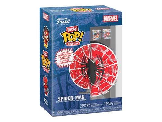 Marvel Bitty Pop! Display Con 2 Vinile Figures Spider-man Web Funko