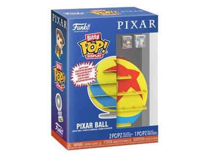 Pixar Bitty Pop! Display Con 2 Vinile Figures Pixar Ball Funko