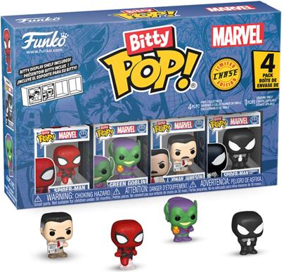 Spider-Man Bitty POP! Vinyl Figure 4-Pack Series 1 2 cm