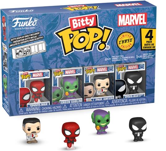 Spider-Man Bitty POP! Vinyl Figure 4-Pack Series 1 2 cm