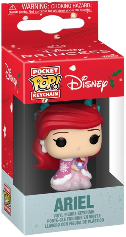 FUNKO POP Keychain Princess Holiday- Ariel