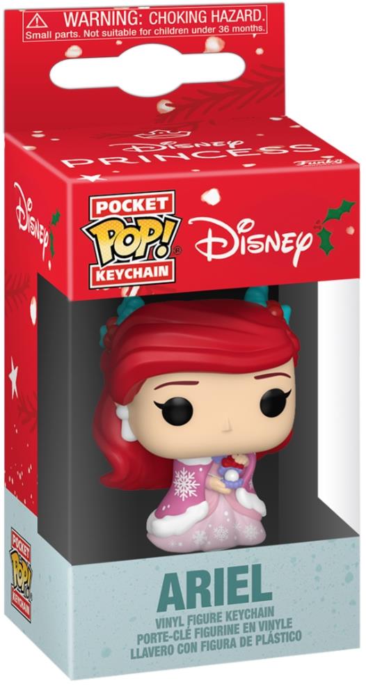 FUNKO POP Keychain Princess Holiday- Ariel