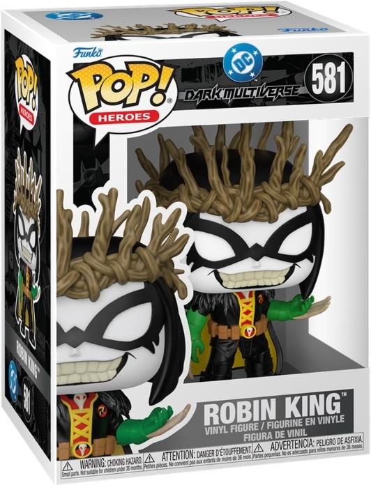 DC Dark Multiverse POP! Heroes Vinyl Figures Robin King 9 cm