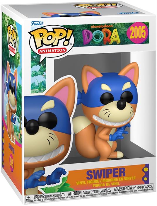 Dora the Explorer POP! Animation Vinyl Figure Swiper 9 cm