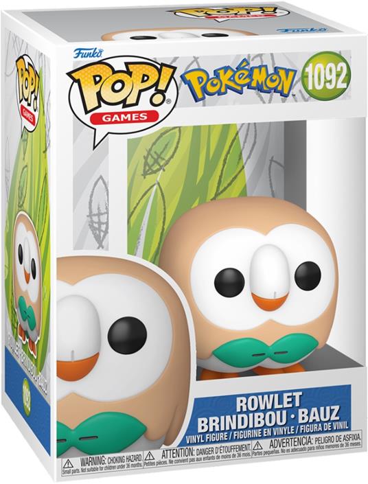 Funko Pop! POP Games Pokemon- Rowlet