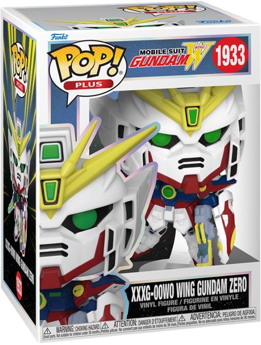 Gundam Wing POP! Plus Animation Vinyl Figure Wing Gundam Zero 9 cm