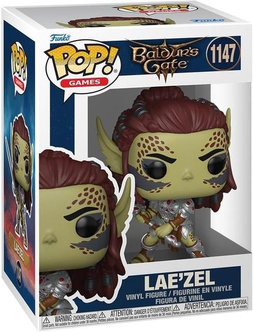 Baldur''s Gate 3 POP! Games Vinyl Figure Lae''zel w/Sword 9 cm