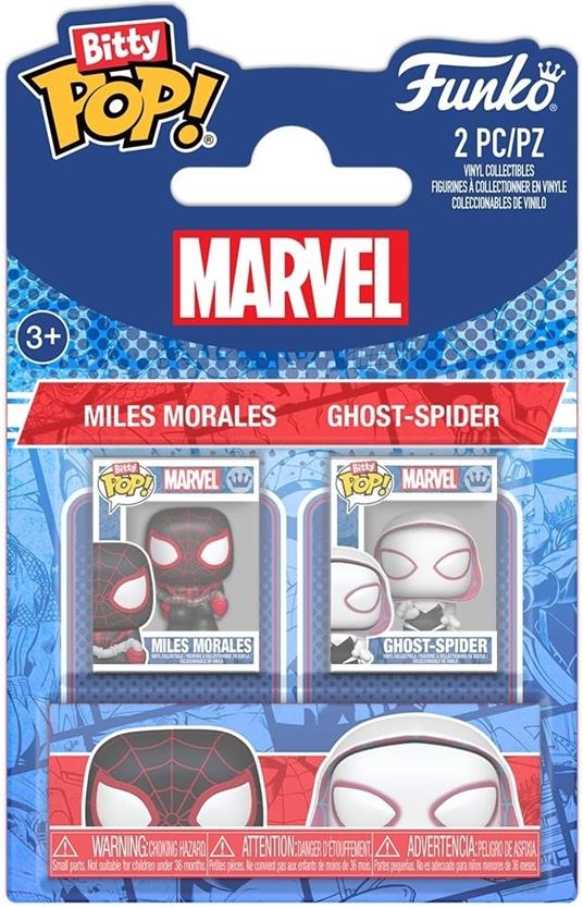Bitty POP Spider-Man 2pk- MilesM&SGwen