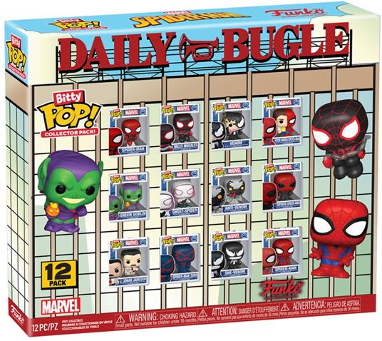 Spider-Man Bitty POP! Vinyl Figure Multipack 2,5 cm Display (12)