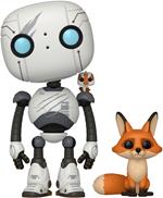 Wild Robot POP&Buddy! Movies Vinyl Figures Roz w/Brightbill & Fink 9 cm