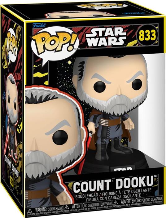 Funko POP Star Wars: MtF S2- Count Dooku (Retro)