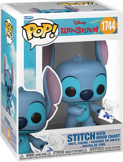 Funko POP Disney: Lilo & Stitch S4- Stitch w/Mood Chart