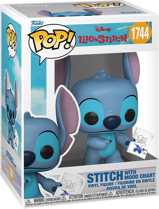 Funko POP Disney: Lilo & Stitch S4- Stitch w/Mood Chart
