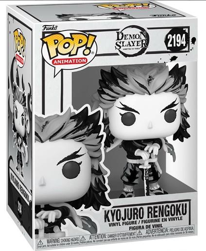 Funko POP Animation: Demon Slayer - Rengoku(Sumi-Ink)