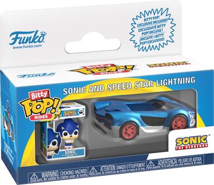 Funko Bitty POP Ride: Sonic- Speed Star w/Sonic