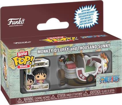 Funko Bitty POP Ride: OP- Thousand Sunny w/Luffy