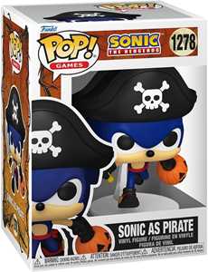 Giocattolo Funko POP Games: Sonic S11- Pirate Sonic Funko