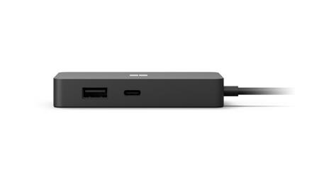 Microsoft USB-C Travel Hub Black adattatore grafico USB Nero - 2
