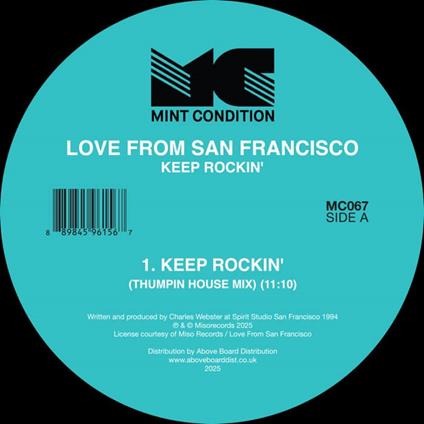 Keep Rockin' - Vinile LP di Love From San Francisco